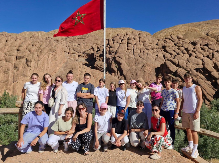 groupe camp Maroc juillet 2025